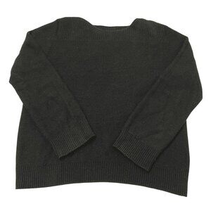 The Row Cashmere Knit Sweater in Black